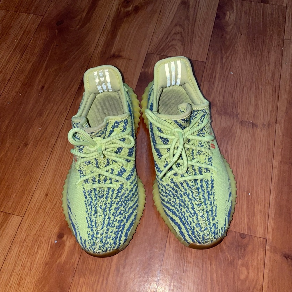 Frozen yellow Yeezy